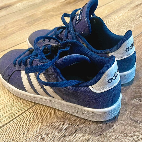 Little Boys/Girls Unisex ADIDAS Skate Shoe- Blue/White - Picture 2 of 2